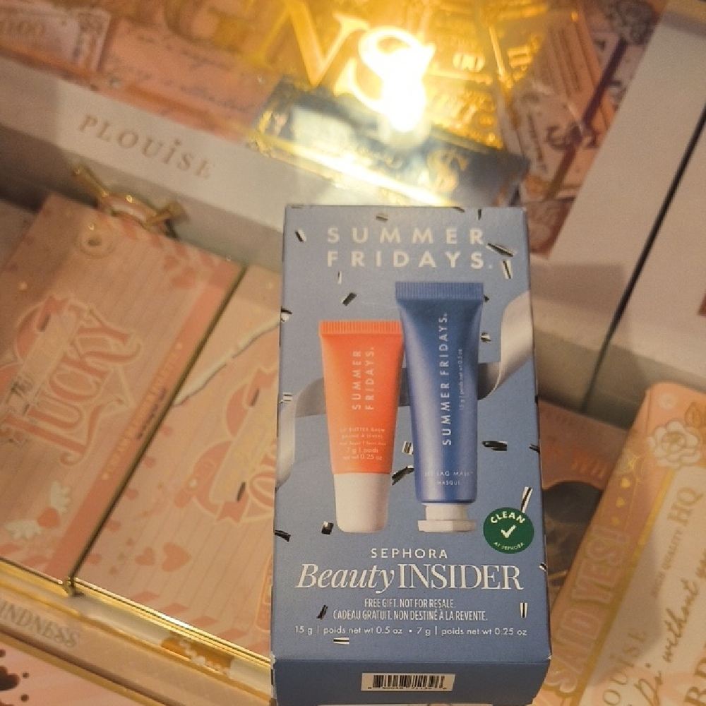 Summer Fridays Skincare Duo - Orange and Blue